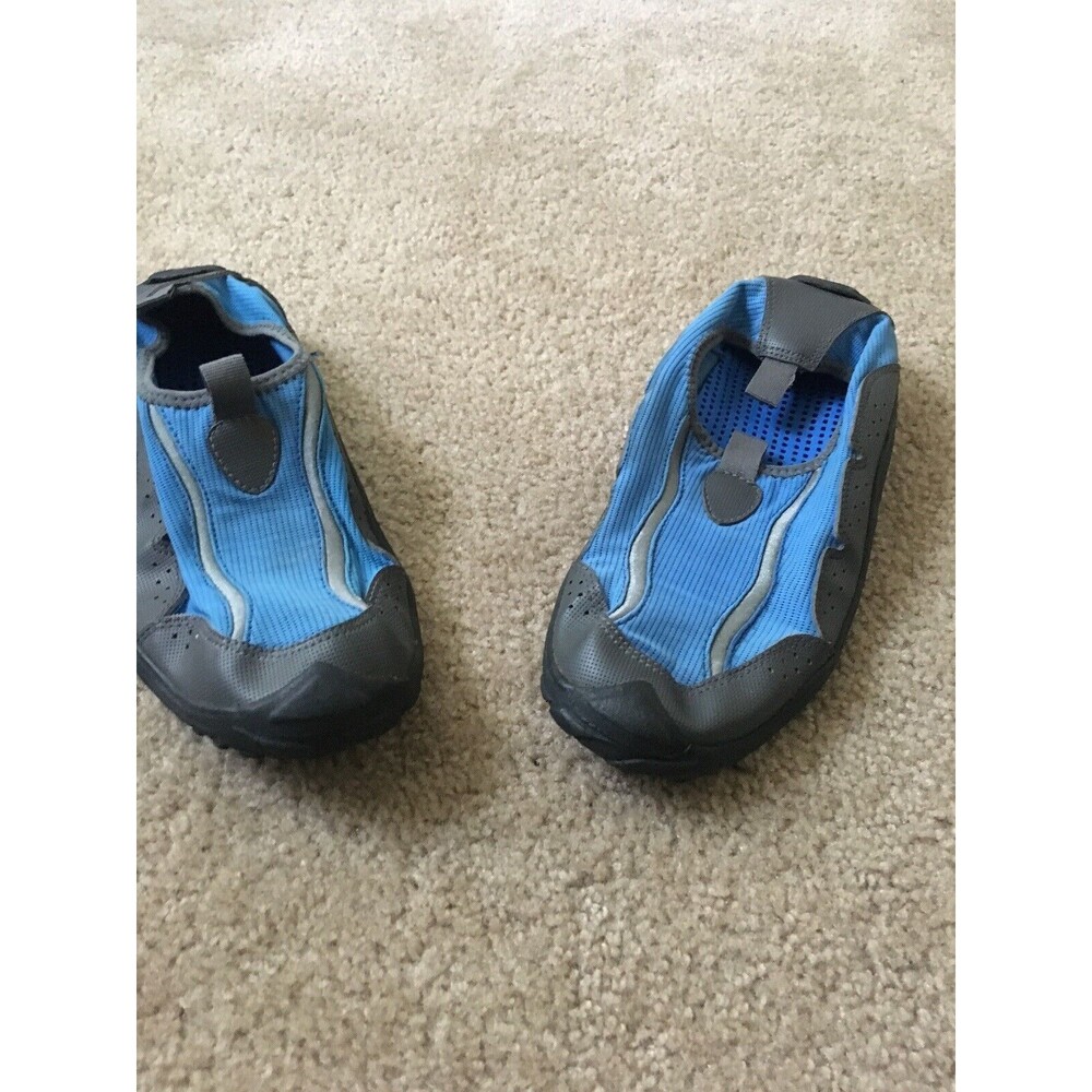 Men's Blue & Gray Water Shoes Beach Swim Pool Size 9